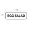 Nevs Egg Salad Label 1/2" x 1-1/2" DIET-305 - alternate 2